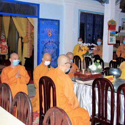 Lễ An Cư Kiết Hạ tại Tổ đình Quan Âm Tu Viện Phật lịch 2565, Dương lịch 2021.